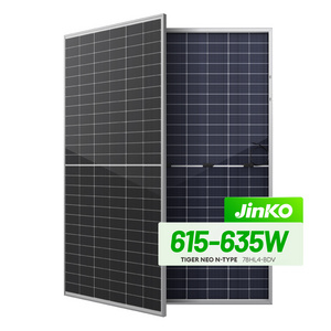 Jinko Tiger Neo N-Type Bifacial Photovoltaic Module 615W 625W 635 Watt Solar Panels With Dual Glass