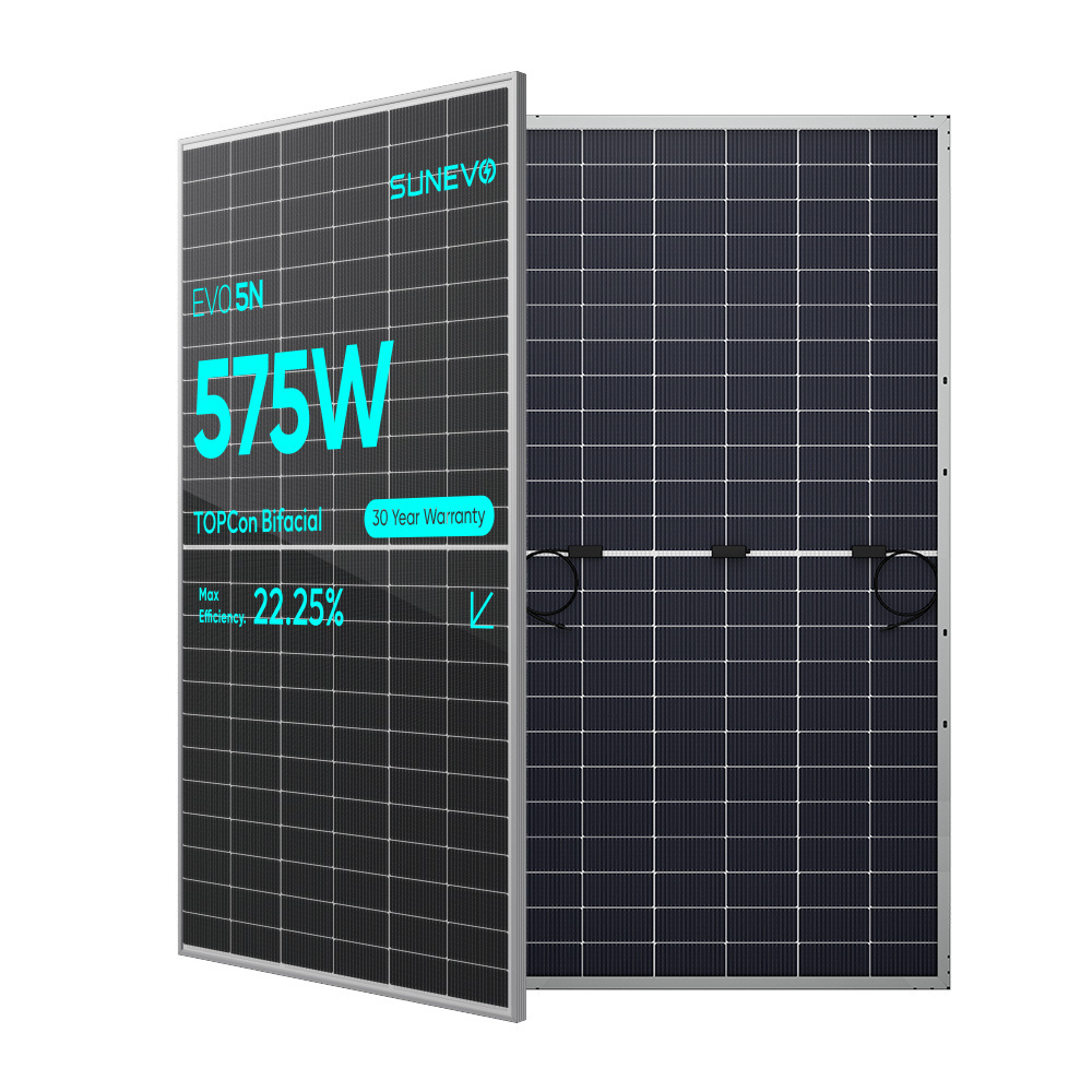 SunEvo Emergency Solar Panels For Home 560W 570W 580W Photovoltaic Solar Panel For Sale