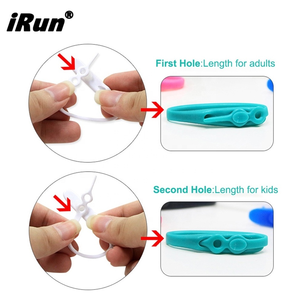 iRun Cool Silicone Flat Rubber No More Tying Shoe Laces Elastic No Tie Slip-Ons Shoelaces for Kids and Adults