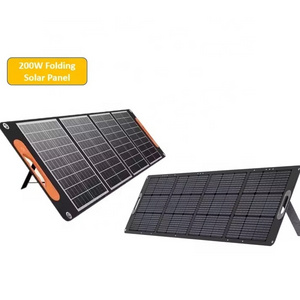 Waterproof Perc Portable Foldable ETFE 200W Flexible Folding Solar Panels Mono Photovoltaic Panel Wholesale 200watt 19.8V 200W