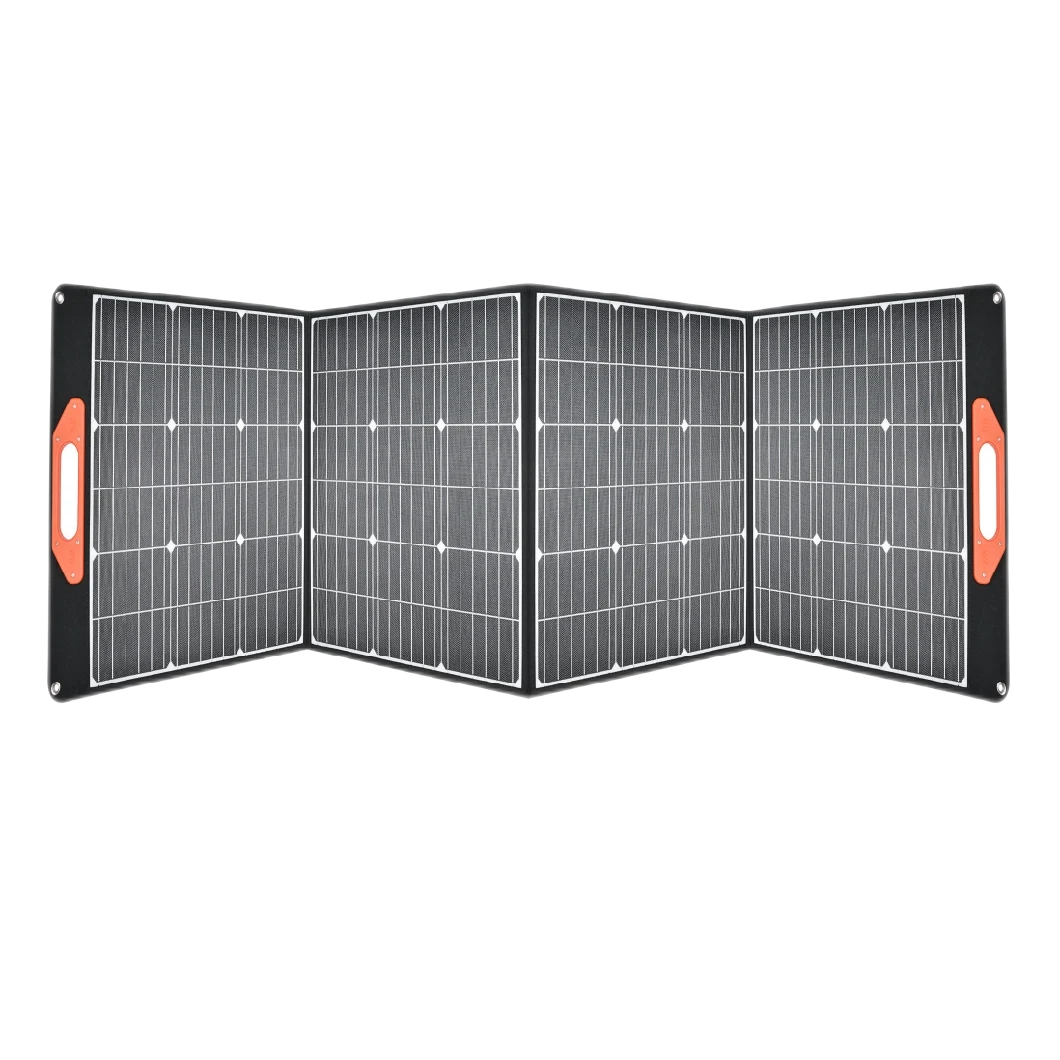 Waterproof Perc Portable Foldable ETFE 200W Flexible Folding Solar Panels Mono Photovoltaic Panel Wholesale 200watt 19.8V 200W