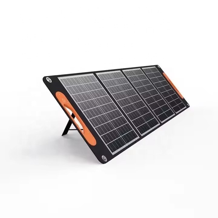 Waterproof Perc Portable Foldable ETFE 200W Flexible Folding Solar Panels Mono Photovoltaic Panel Wholesale 200watt 19.8V 200W