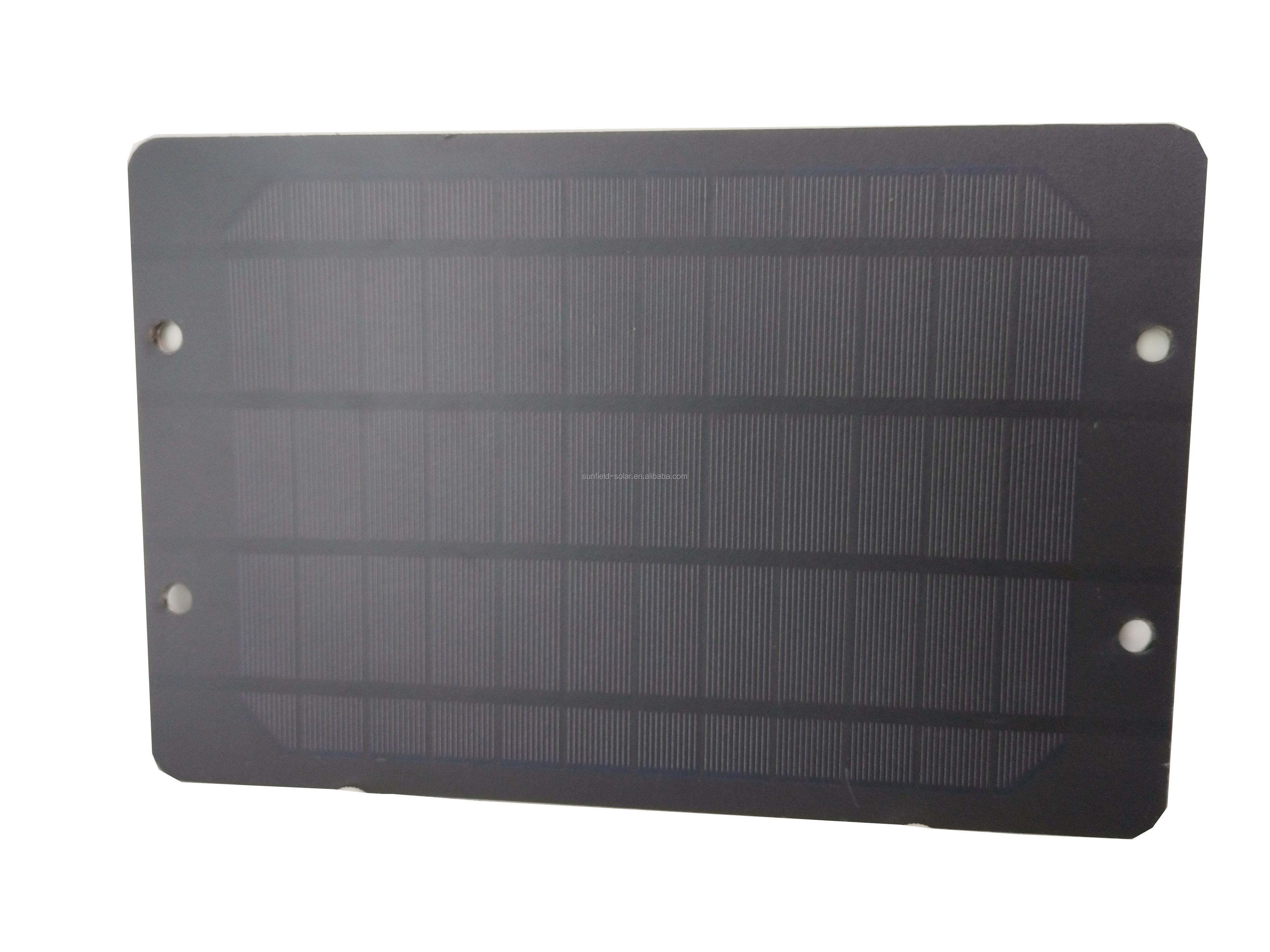 6V 5W Customized Lightweight Monocrystalline Cell Mini ETFE PET PCB Solar Panels 5W 6V