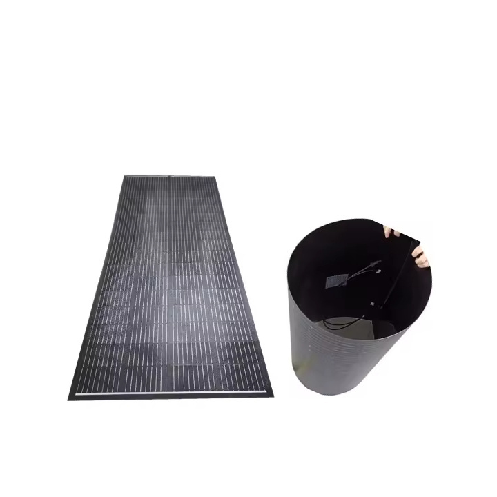 24% High Efficiency 36v 48v 200watt 200 watt marine etfe semi solar panel flexible 200w 20.4V Mono Hetero-Junction cell