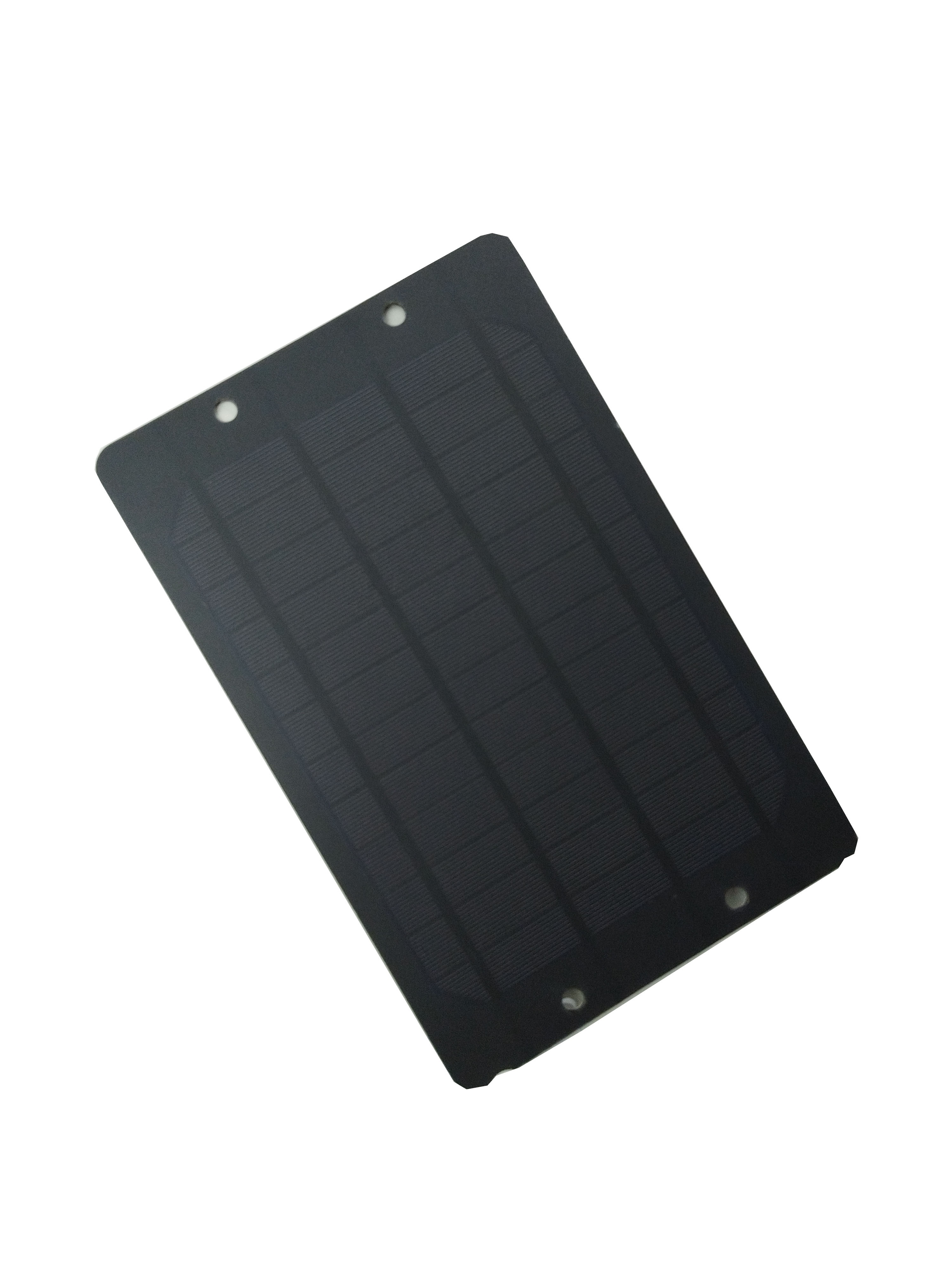 6V 5W Customized Lightweight Monocrystalline Cell Mini ETFE PET PCB Solar Panels 5W 6V