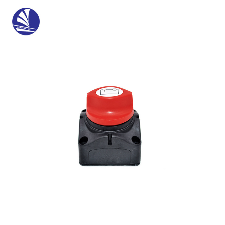 Waterproof Marine Battery Disconnect Switch 12V/24V/48V Battery Isolator Master Switch for RV Battery Marine Boat Car