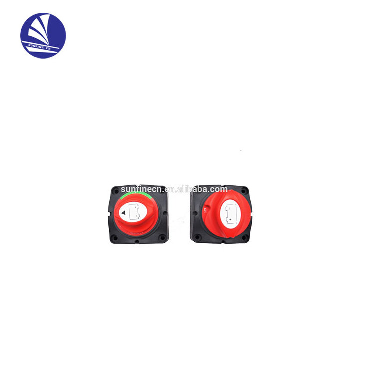 Waterproof Marine Battery Disconnect Switch 12V/24V/48V Battery Isolator Master Switch for RV Battery Marine Boat Car