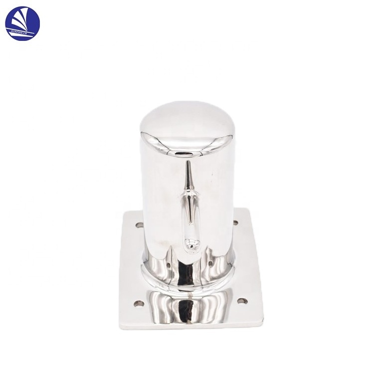 Marine Hardware Boat Yacht Fitting Stainless Steel 316 Mooring Horn Bollard  Cross Bollard Single Dock Bollard Anchor