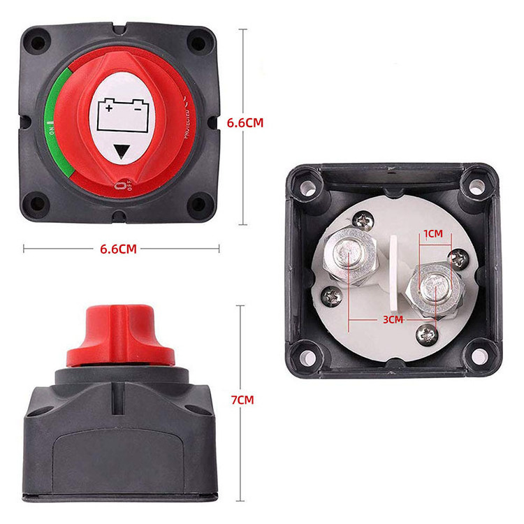 2v 48v 275Amp Dual Battery Isolator main Kill Cut Off On/Off Switch for RV Boat truck car switch panel caravan accessories