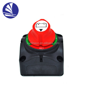 Waterproof Marine Battery Disconnect Switch 12V/24V/48V Battery Isolator Master Switch for RV Battery Marine Boat Car