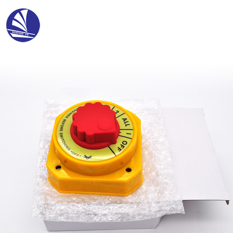 Marine Accessories Contour Battery Disconnect Isolator Master Switch for Marine Boat Car Vehicle