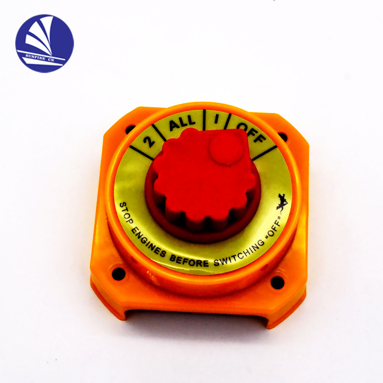 Marine Accessories Contour Battery Disconnect Isolator Master Switch for Marine Boat Car Vehicle