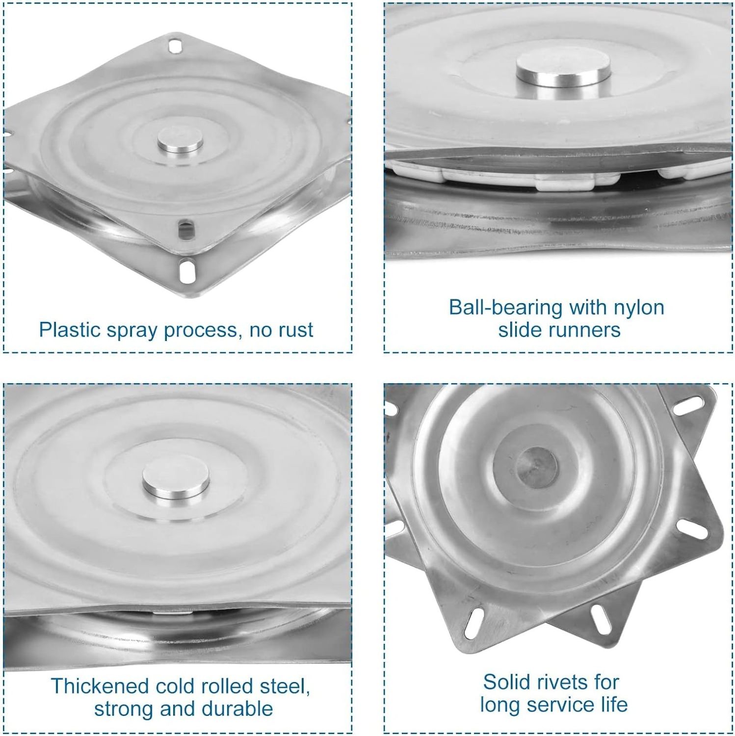 Boat Seat Swivel, Stool Swivel, 316  Seat Swivel Plate, 6.7