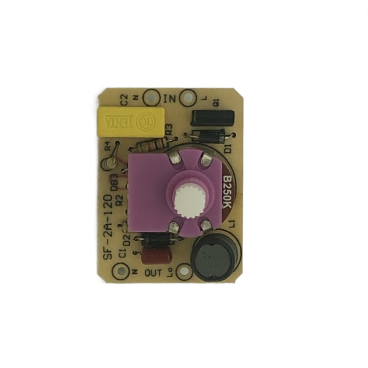 Triac Dimmer Dimmer PC Board Knob Dimmer Switch for LED Light