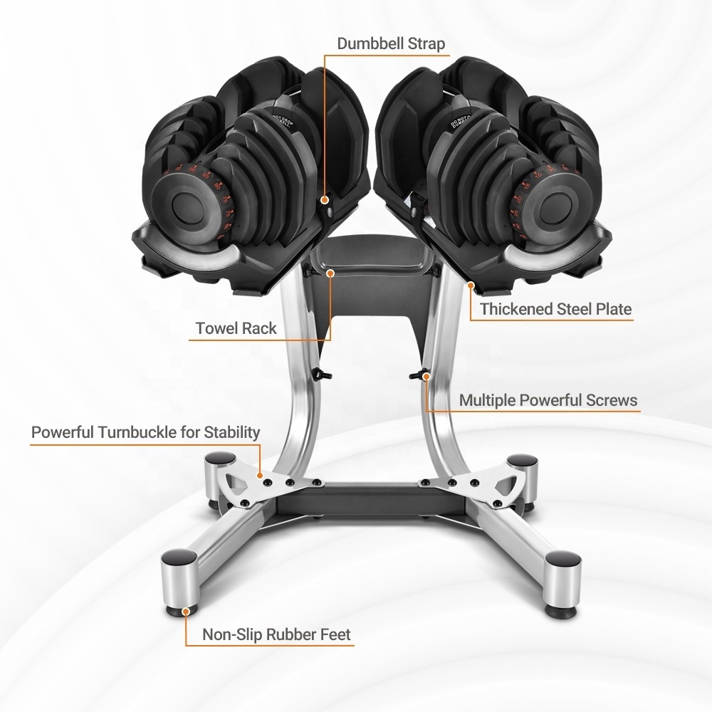 Xdumbbell Capacity Weight 300 Kgs 661 Lbs Black Adjustable Dumbbell Holder Rack Stand For Home Gym