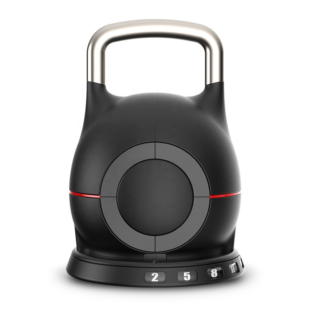 New Arrival 2kg 5kg 8kg 11kg 14kg 17kg 20kg  7-in-1 Adjustable Kettlebell