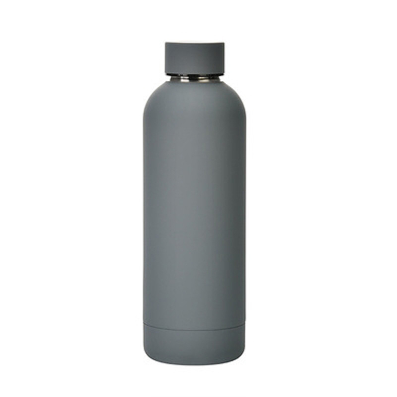 LASER LOGO FREE Factory Supply 500ml Stainless Steel Double Wall Vacuum Insulated Small Mouth Water Bottles With Custom Logo