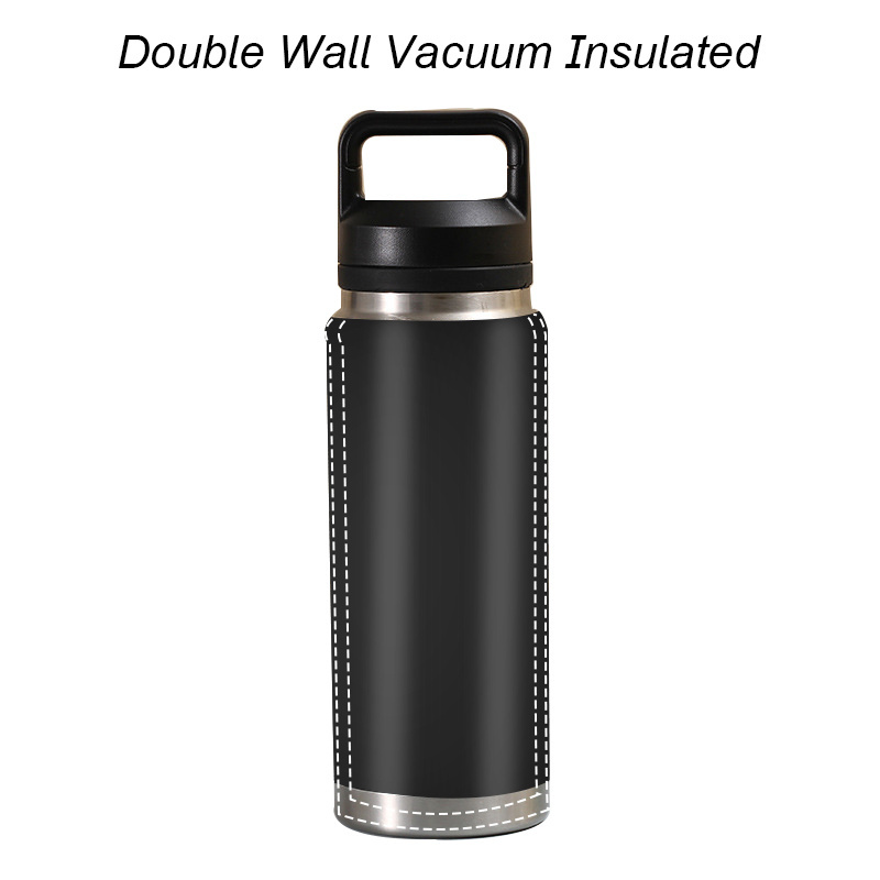 2023 New Hot Selling 20/27/37oz Large Capacity Stainless Steel Double Wall Portable Termos Yetys Tumbler Chug Lid Water Bottle