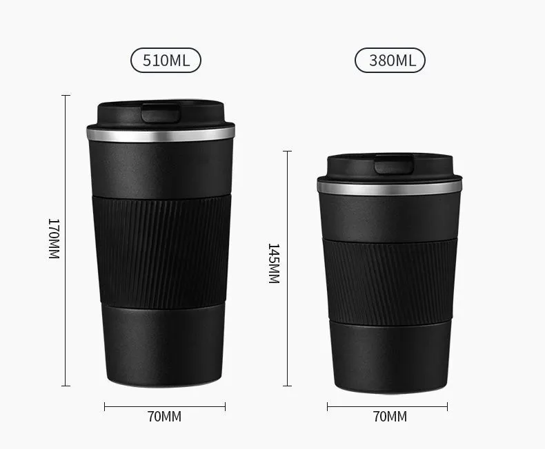 Hot Selling Eco Custom Logo Double Wall Stainless Steel Travel Japanese Coffee Mug Creative/Tumbler Cup/Coffee Mug Thermo