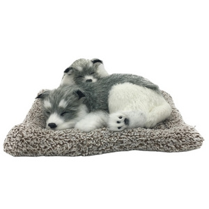 Plush Simulation Dog Unisex Sunflower Perfect Petzzz Vivid Realistic Cute Miniature Schnauzer Dog 1 PC 3-5 Working Days SF_0681