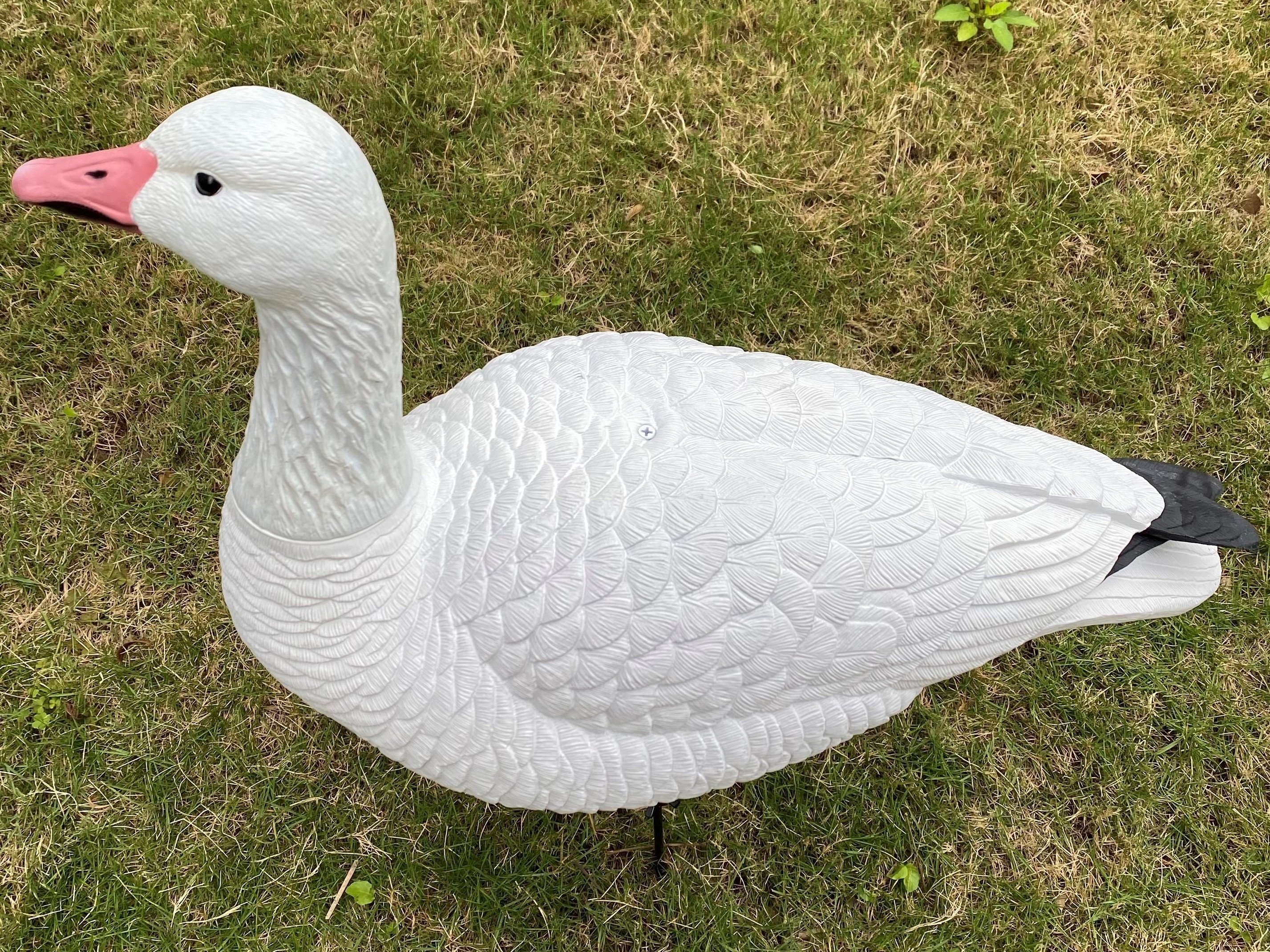 Wholesale Oem Odm Custom plastic Lifelike Anti-reflective EVA Snow Goose Decoy