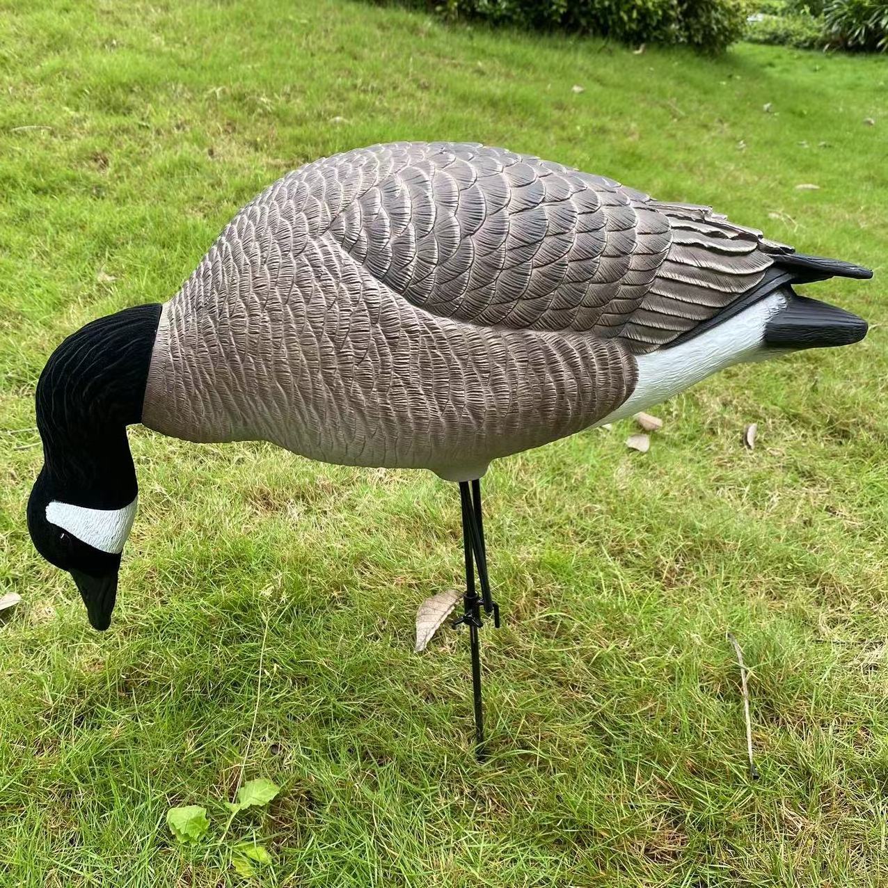 Wholesale Corrugated Custom plastic Lifelike Anti-reflective EVA Foam Floating Snow Goose Hunting Decoys