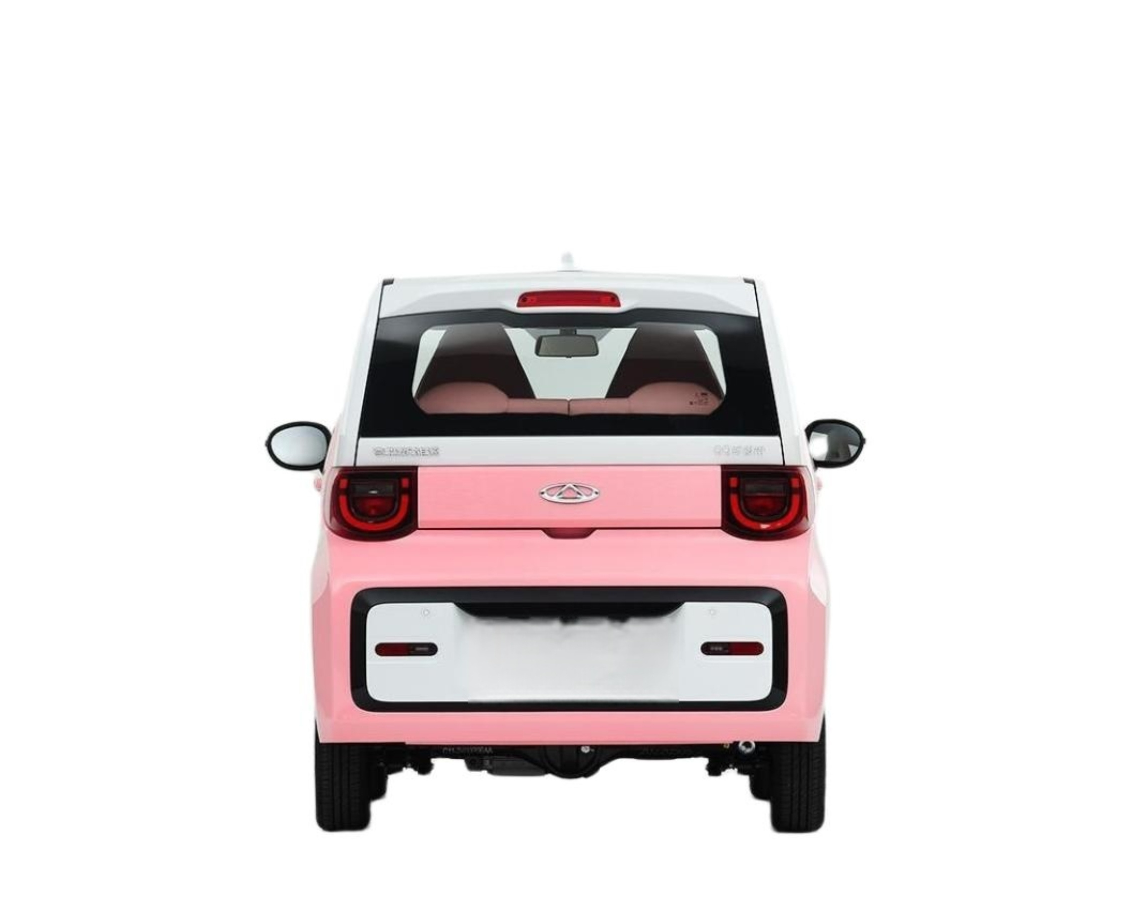 2022 Mini Car Chery QQ Ice Cream Peach Happy  120km fragrant Peach Edition cheap auto vehicles ev car used cars