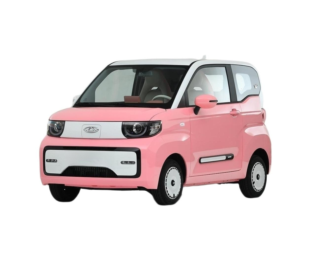 2022 Mini Car Chery QQ Ice Cream Peach Happy  120km fragrant Peach Edition cheap auto vehicles ev car used cars