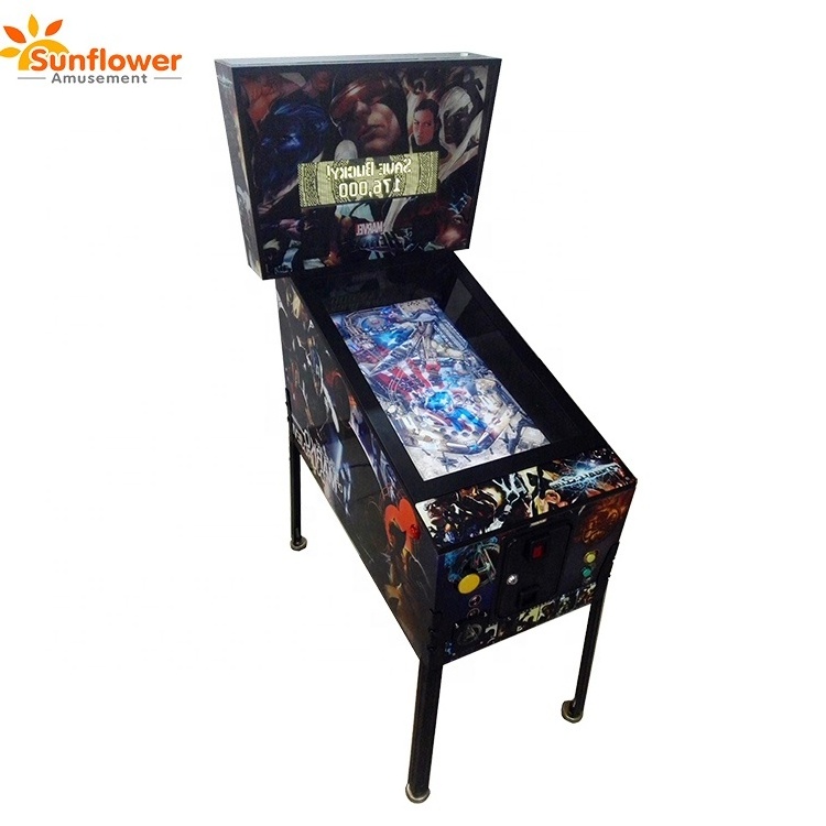 Coin Operated Machine  Metal Tabletop Pinball Game Pictures Virtual Pinball Game Machine 49 inch Amusement Equipment