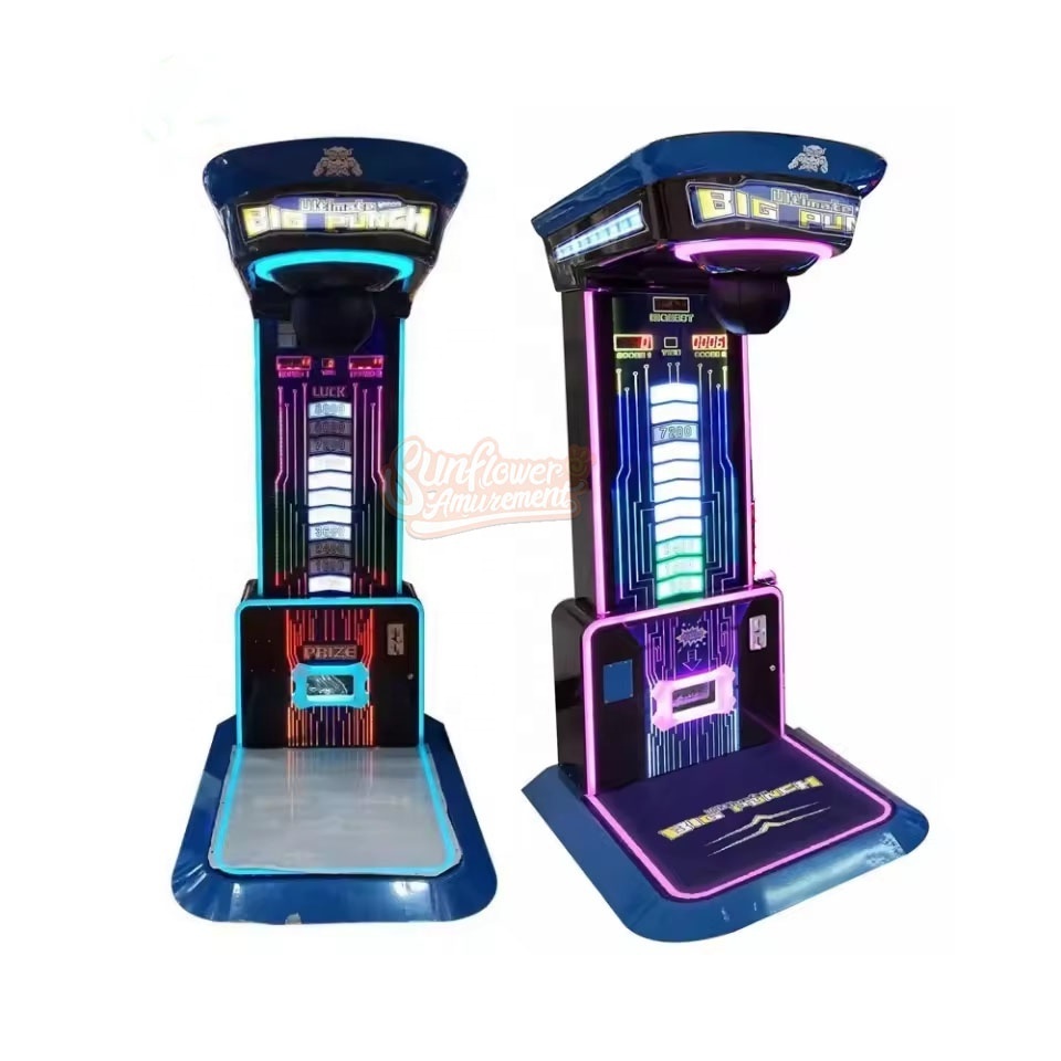 New Indoor Electronic Arcade Fighting Game Dragon Fist 3 Boxing Game Hammer Machine Coin-operated Game Machine