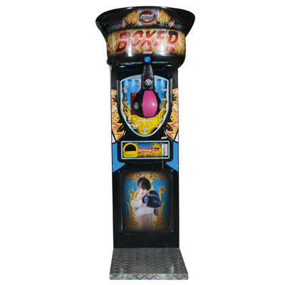 New Arrival Arcade Games Machines Coin Operated Boxing Game Activity Training Force  Punch Boxing Machine