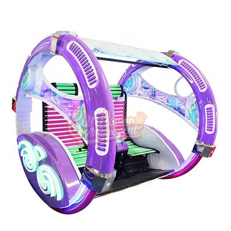 Shopping Mall Amusement Park  Electric Children Fun Outdoor & Indoor Amusement Park Rides swing Happy Swing Car Game machine