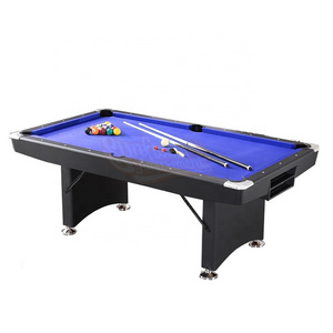 High Quality Slate Bed Solid Wood Indoor 7ft  Pool Table Billiard Table