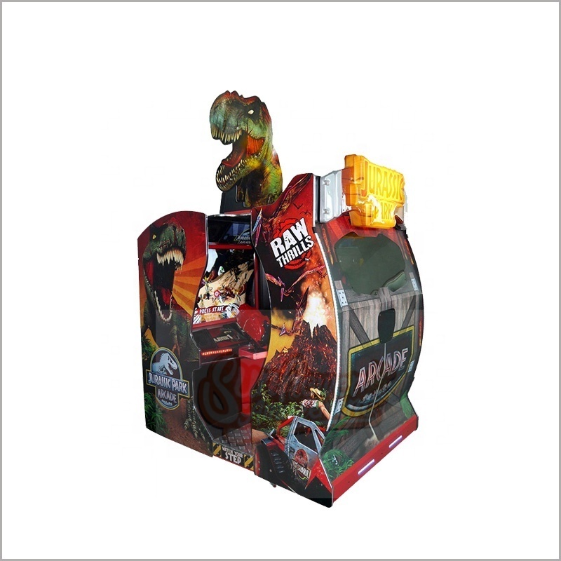 Electronic Amusement Coin Operated Game Machine Jurassic Park Arcade Game Indoor Simulator Shooting Gun Video Games