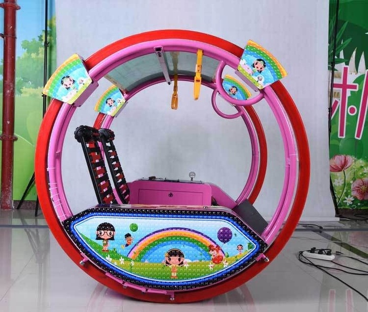 Factory Price Kids Game 360 Degree Rotating Happy Le Bar Car Rolling Car