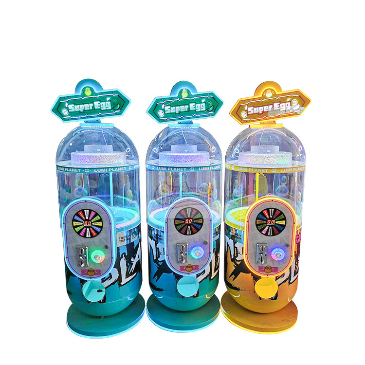 Coin Operated Automatic Crystal Capsule Toy Vending Machine Capsule Gashapon Vending Machine