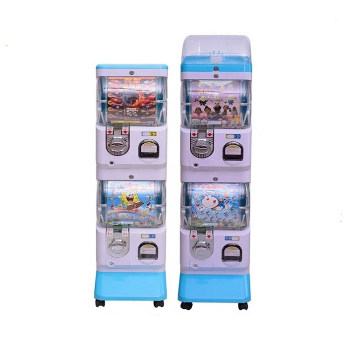 Coin operated  gashapon gacha  toys prize machine capsule toy vending machine