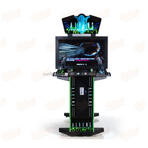 Factory Supply 42 inch Aliens Shooting Gun Arcade Game Machine Coin Operated Simulator Game Machine