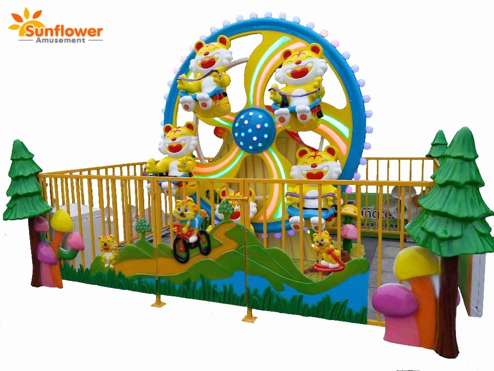 Hot Sale Indoor Shopping Mall Kiddie Game 5 Seats Small Ferris Wheel for Sale