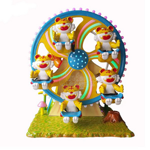 Hot Sale Indoor Shopping Mall Kiddie Game 5 Seats Small Ferris Wheel for Sale