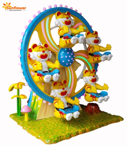 Hot Sale Indoor Shopping Mall Kiddie Game 5 Seats Small Ferris Wheel for Sale