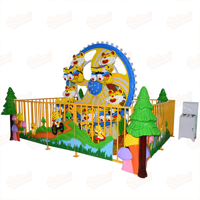 Outdoor/ indoor Amusement Park 5 players Ferris Wheel Kiddie Rides for sale