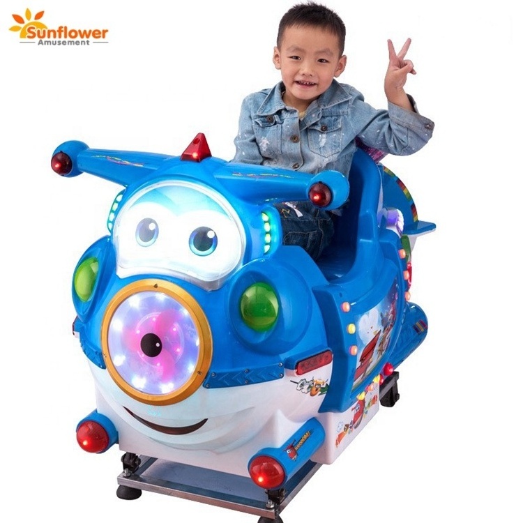 Newest Funny Kiddie Rides Arcade Children Game Machine Low Price Electric Car Rides Kiddie Riding Swing Game Machine