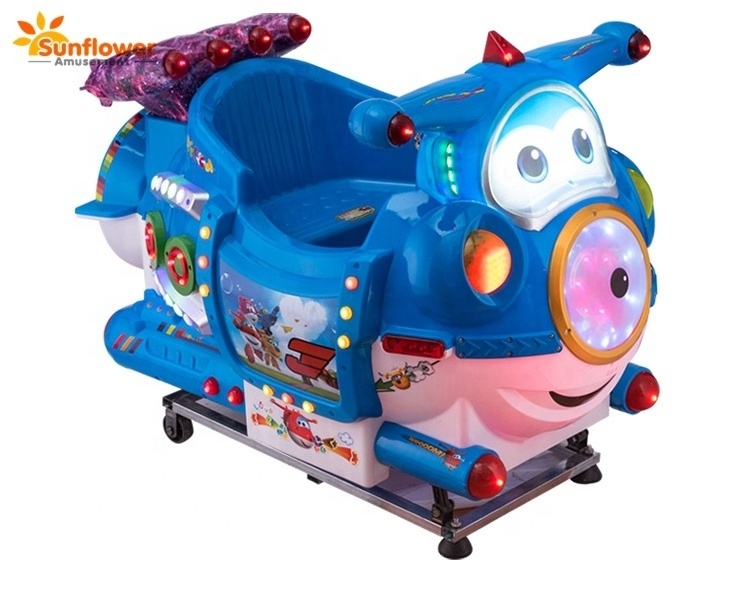 Newest Funny Kiddie Rides Arcade Children Game Machine Low Price Electric Car Rides Kiddie Riding Swing Game Machine