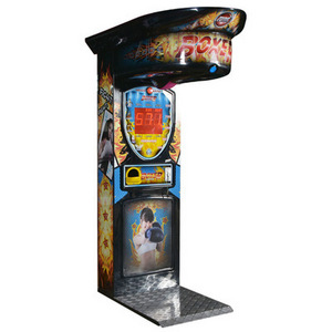 New Arrival Arcade Games Machines Coin Operated Boxing Game Activity Training Force  Punch Boxing Machine