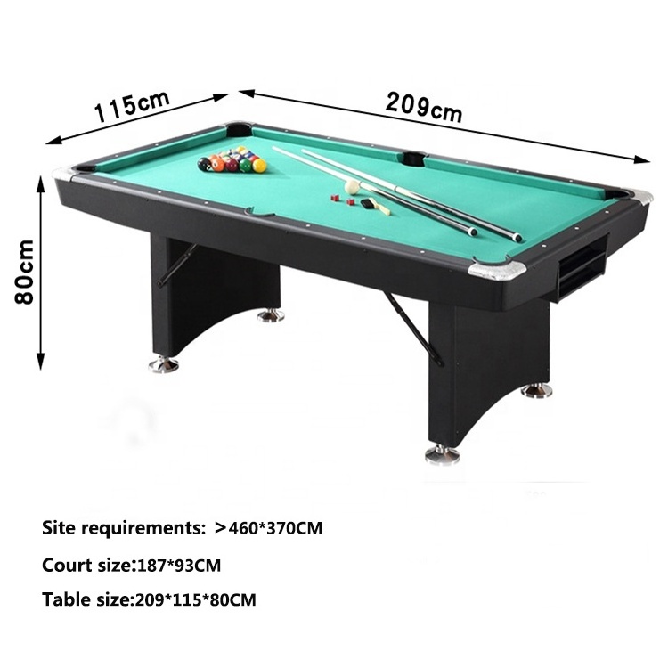 High-end  Standard 7ft Cheap Slate Billiard Table American Billiards Case Snooker&billiard Pool Table