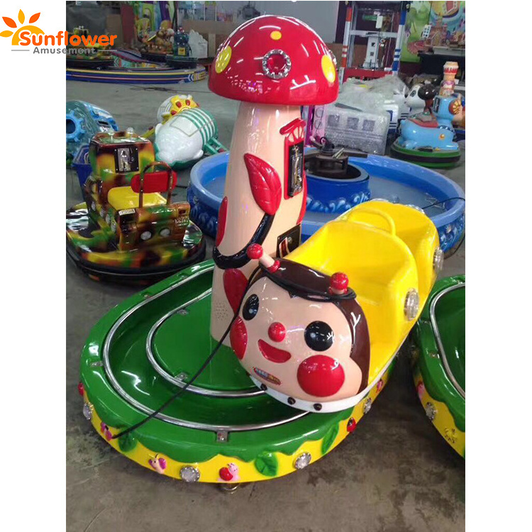 Children railway train arcade,coin operated electric ride train with track