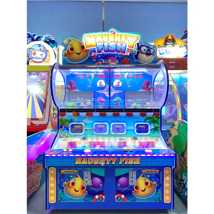 Amusement Park Rides Arcade Games Machines Coin Operated Games Kids Ball Shooting Game Coin Machine