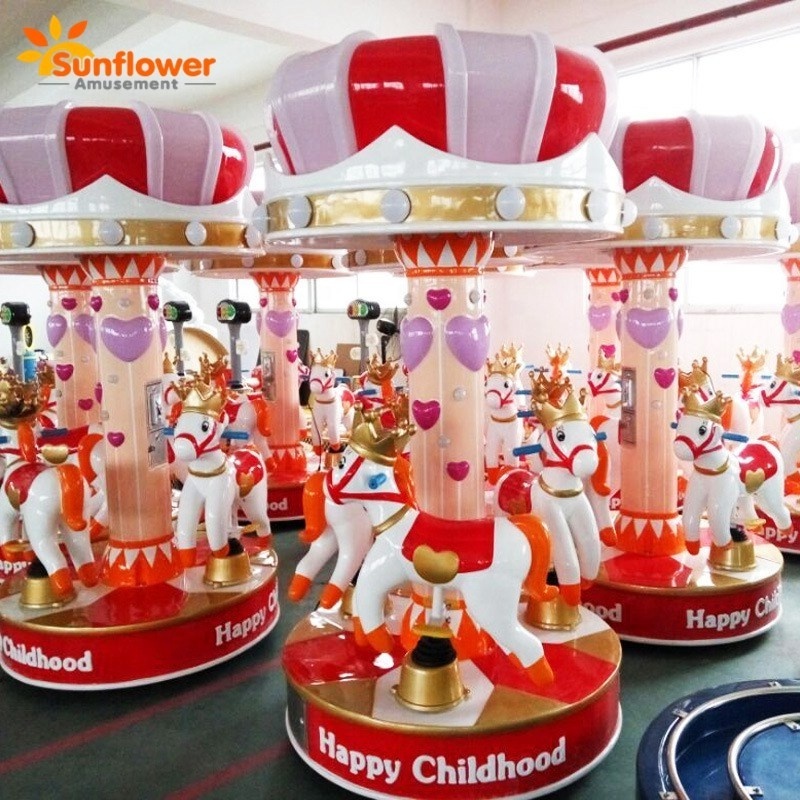 Amusement Park Rides Children Games And Coin Operated Game Kids Merry GoRound