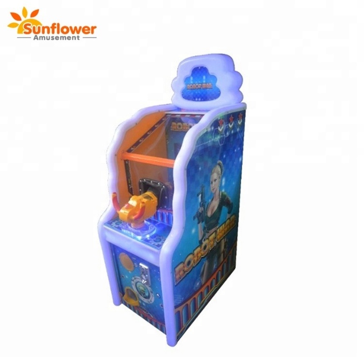 kids crazy water indoor coin operated water shooting arcade game machine US for children's playground